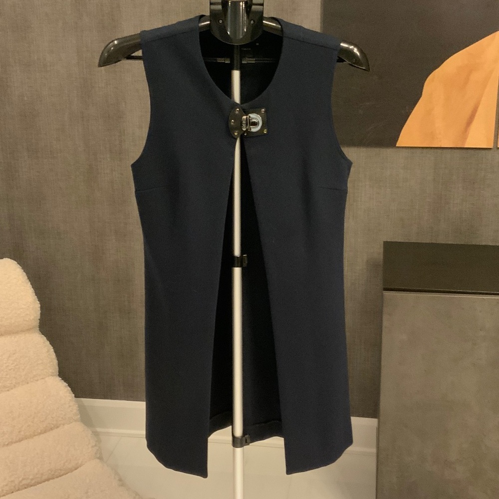 Hôtel particulier Navy sleeveless vest - M